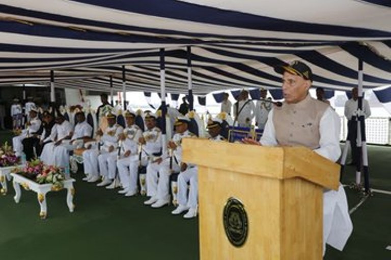 DM Rajnath Singh: Indigenisation of naval equipment in over 15 years