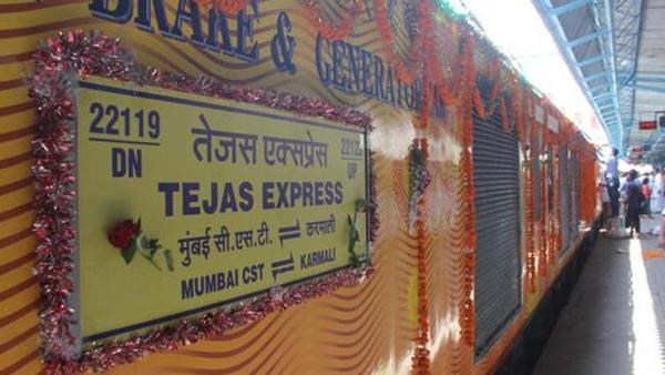 India’s first private train : Delhi-Lucknow Tejas Express