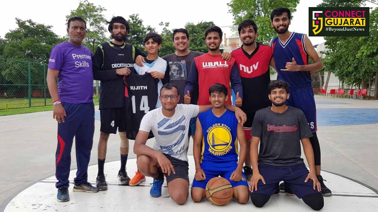 NUV  team wins the Basketball Finals in Khel Mahakhumbh 2019