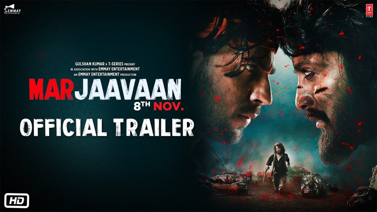Sidharth Malhotra, Tara Sutaria and Riteish Deshmukh starrer Marjaavaan trailer out