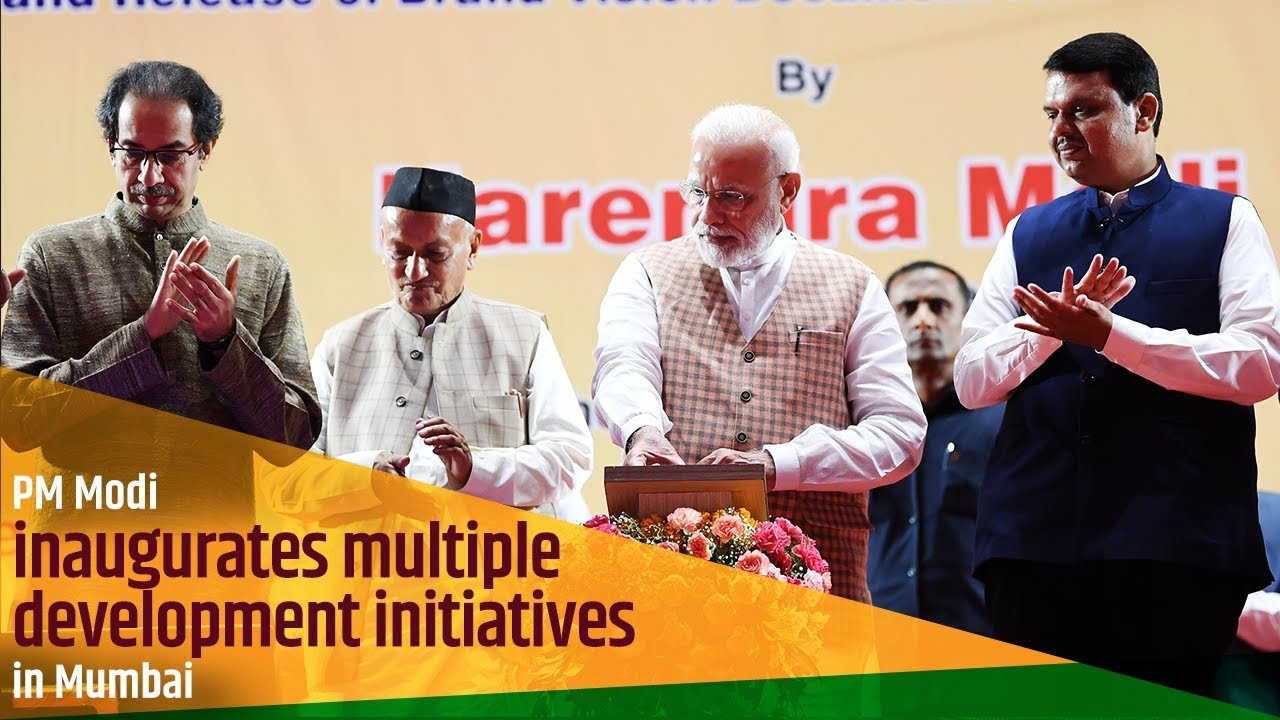 PM Modi inaugurates multiple development initiatives in Mumbai
