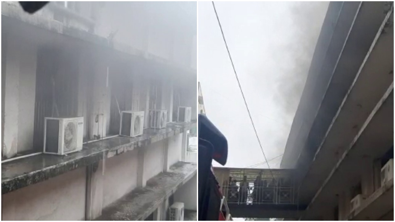 Fire inside paediatric ward of SSG hospital in Vadodara
