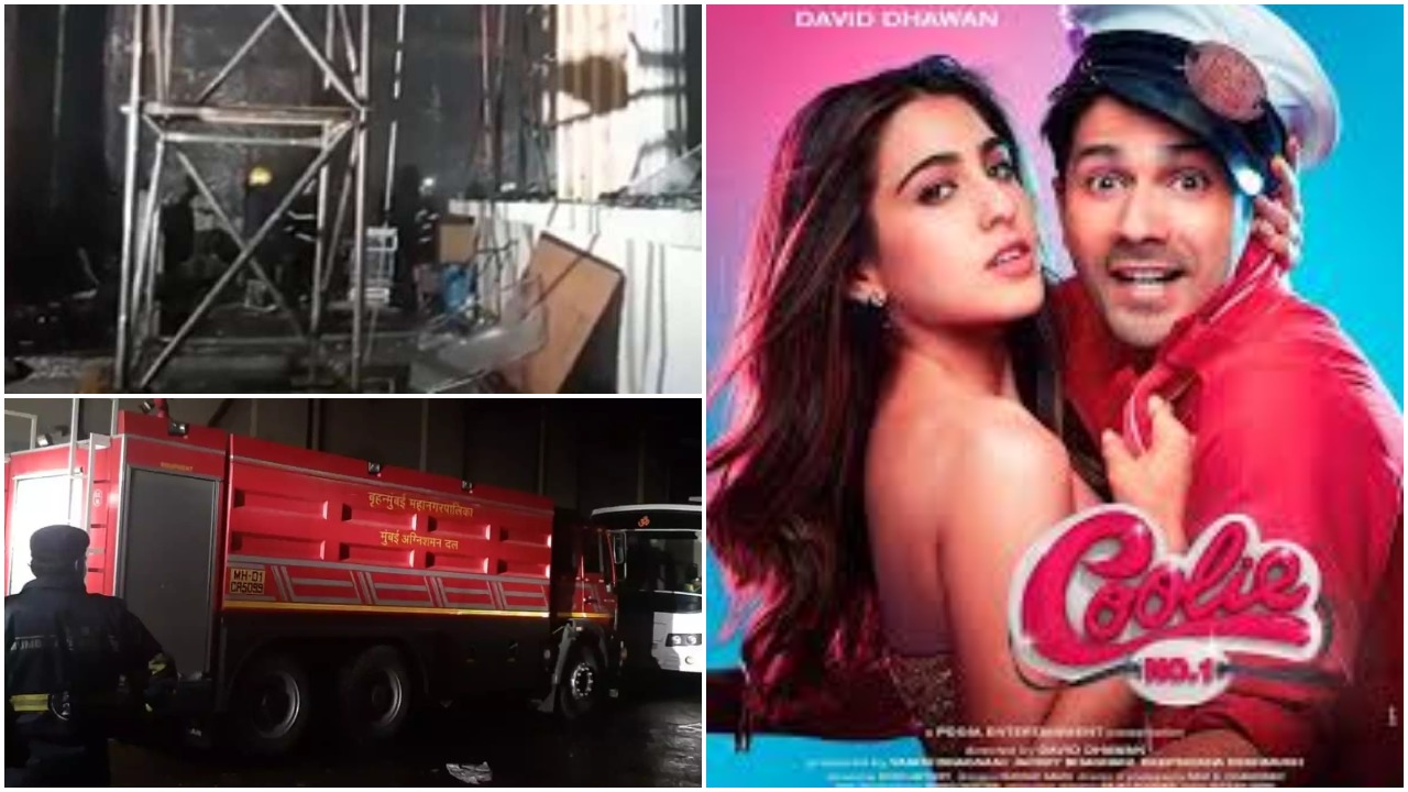 Fire breaks out on the sets of Varun & Sara’s upcoming ‘Coolie No 1’
