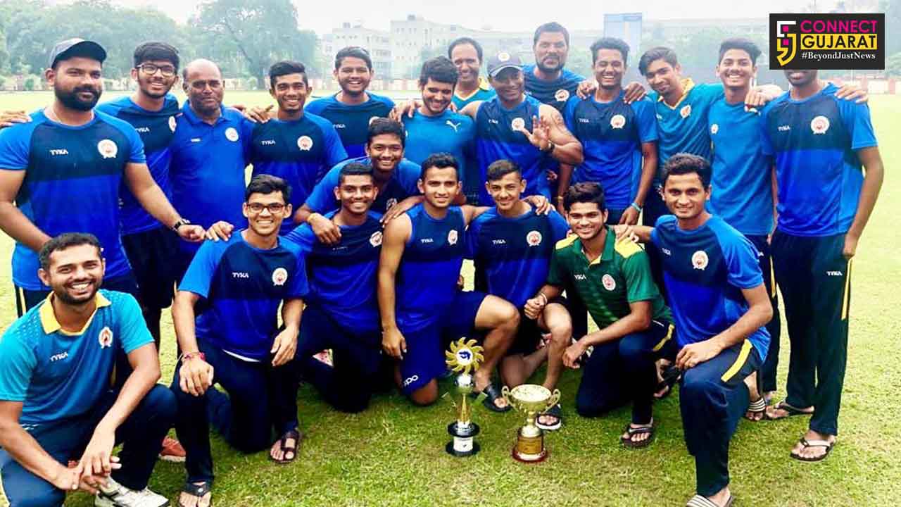 Baroda U-19 team entered knock-out stage of Vinoo Mankad All India Tournament