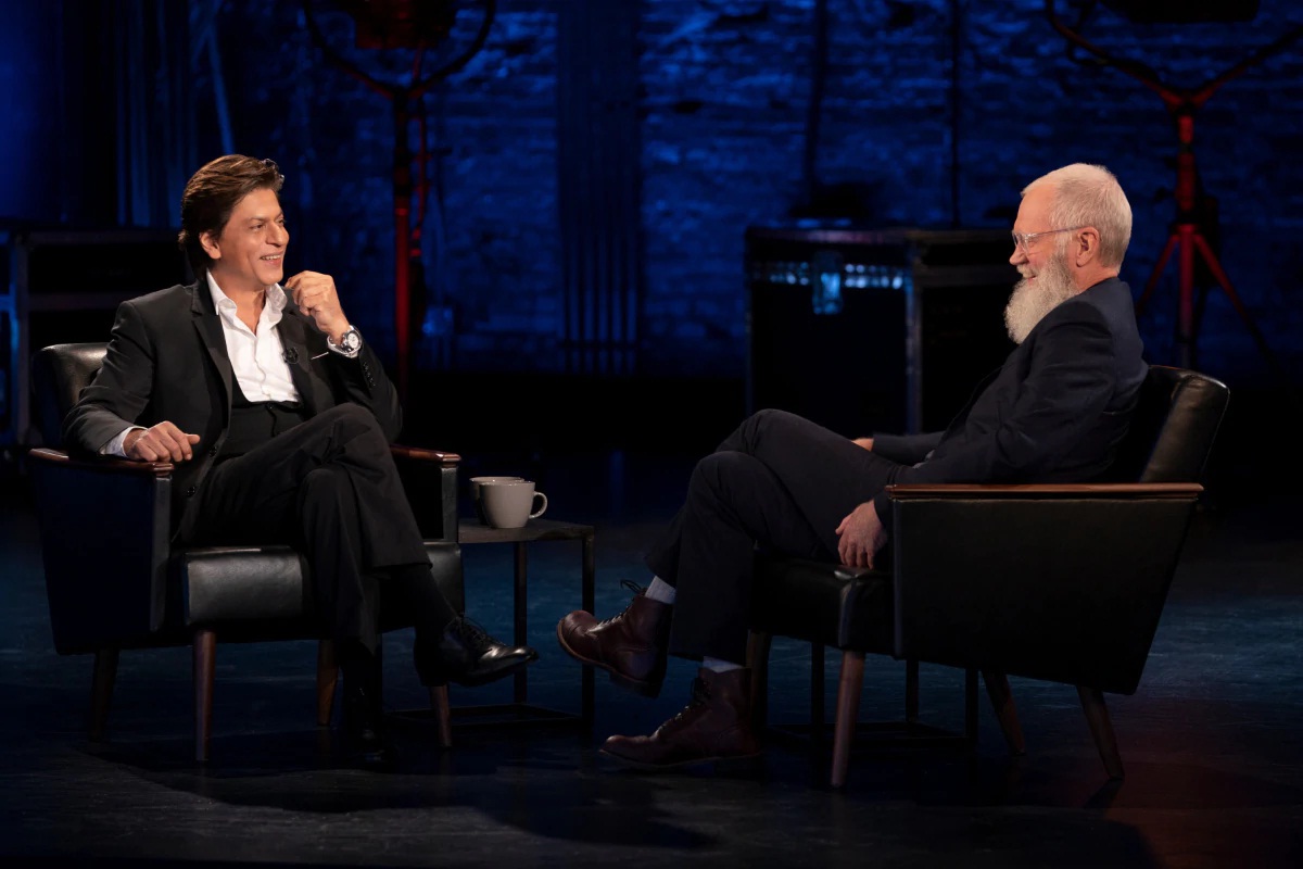 David Letterman’s Netflix special with SRK