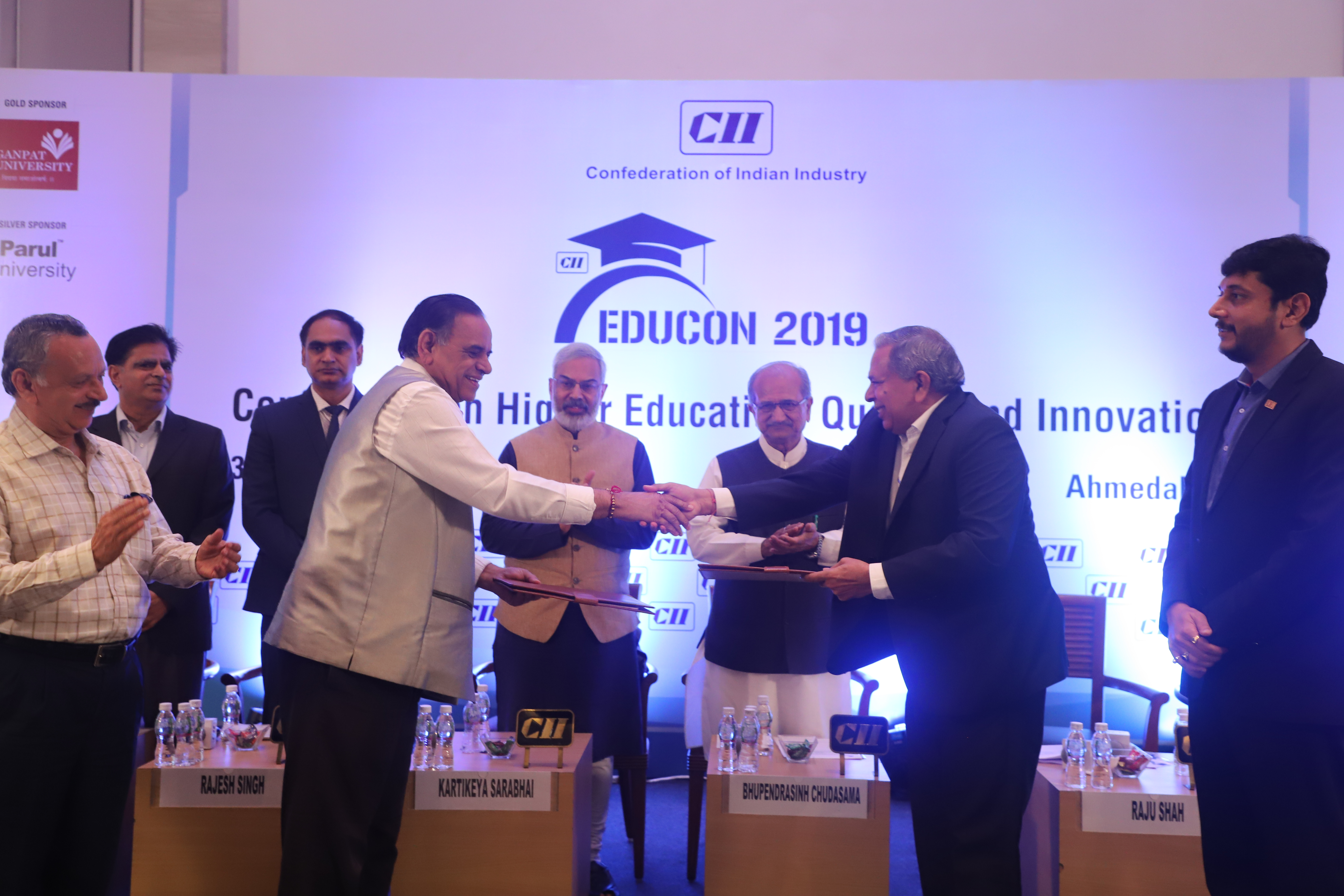 Parul University signed MoU with CII