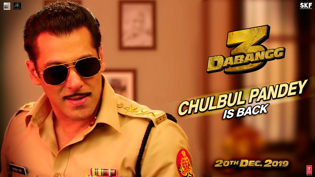 Dabangg 3 New Teaser Out : Salman Khan starts the countdown with Chulbul Pandey dance