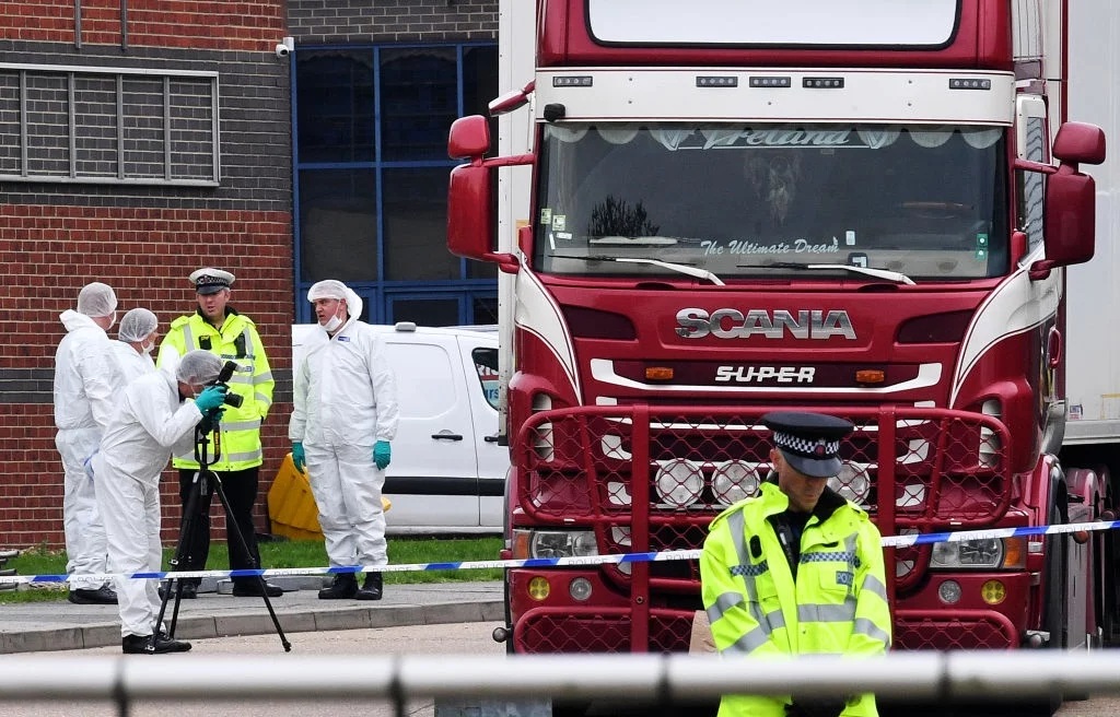 Man charged over deaths of 39 people in UK lorry: Police