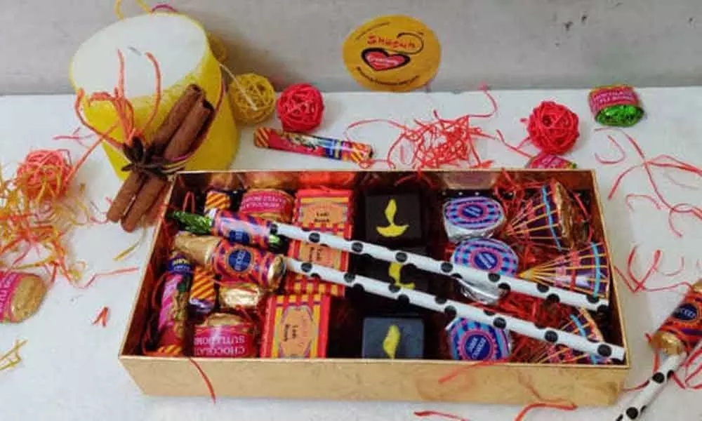 This Diwali, don’t burst crackers, just eat them as Lucknow bakeries bring designer snacks