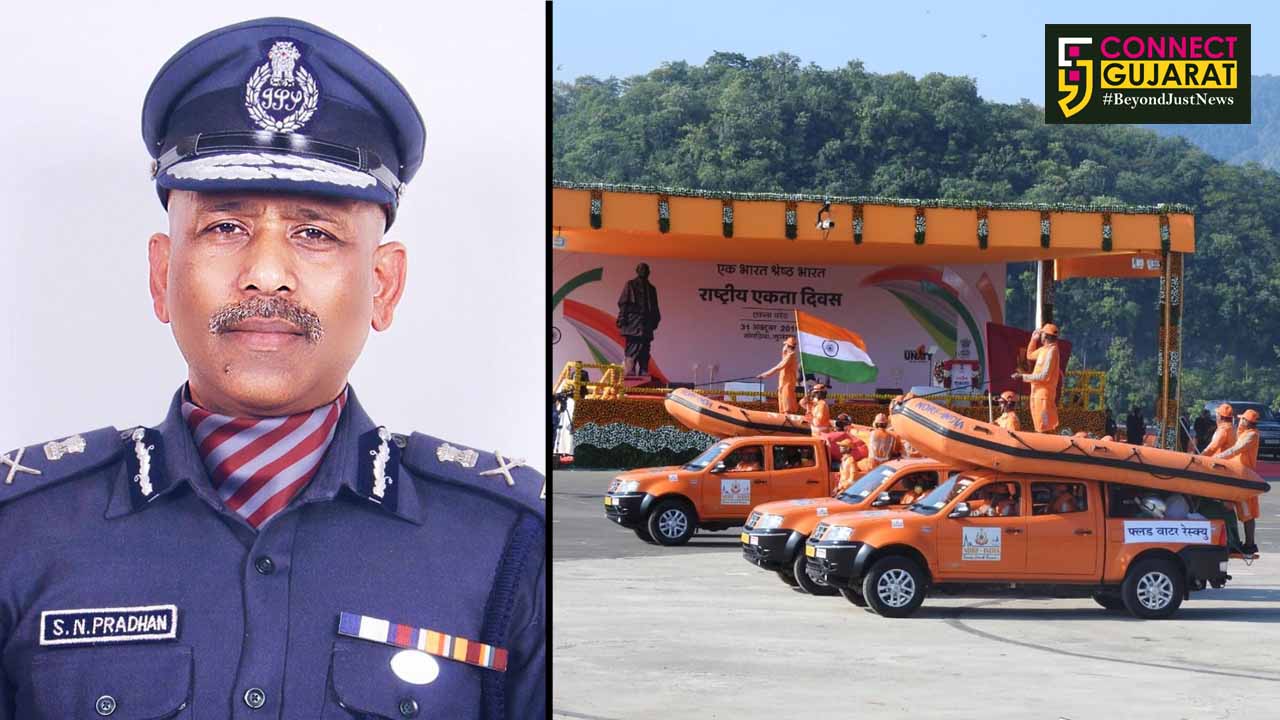 “The show at Kevadia was showcasing the professional capabilities of modern NDRF ready to handle the future challenges,” S.N. Pradhan DG NDRF