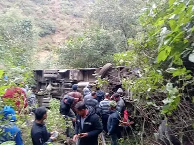 Himachal Pradesh: At Least 10 injured as bus carrying wedding party falls into a canyon