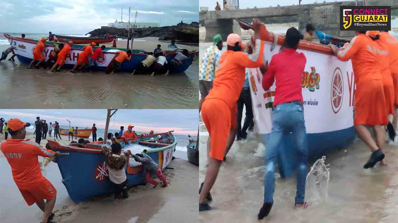 35 teams of NDRF deployed in Gujarat state for cyclone Maha