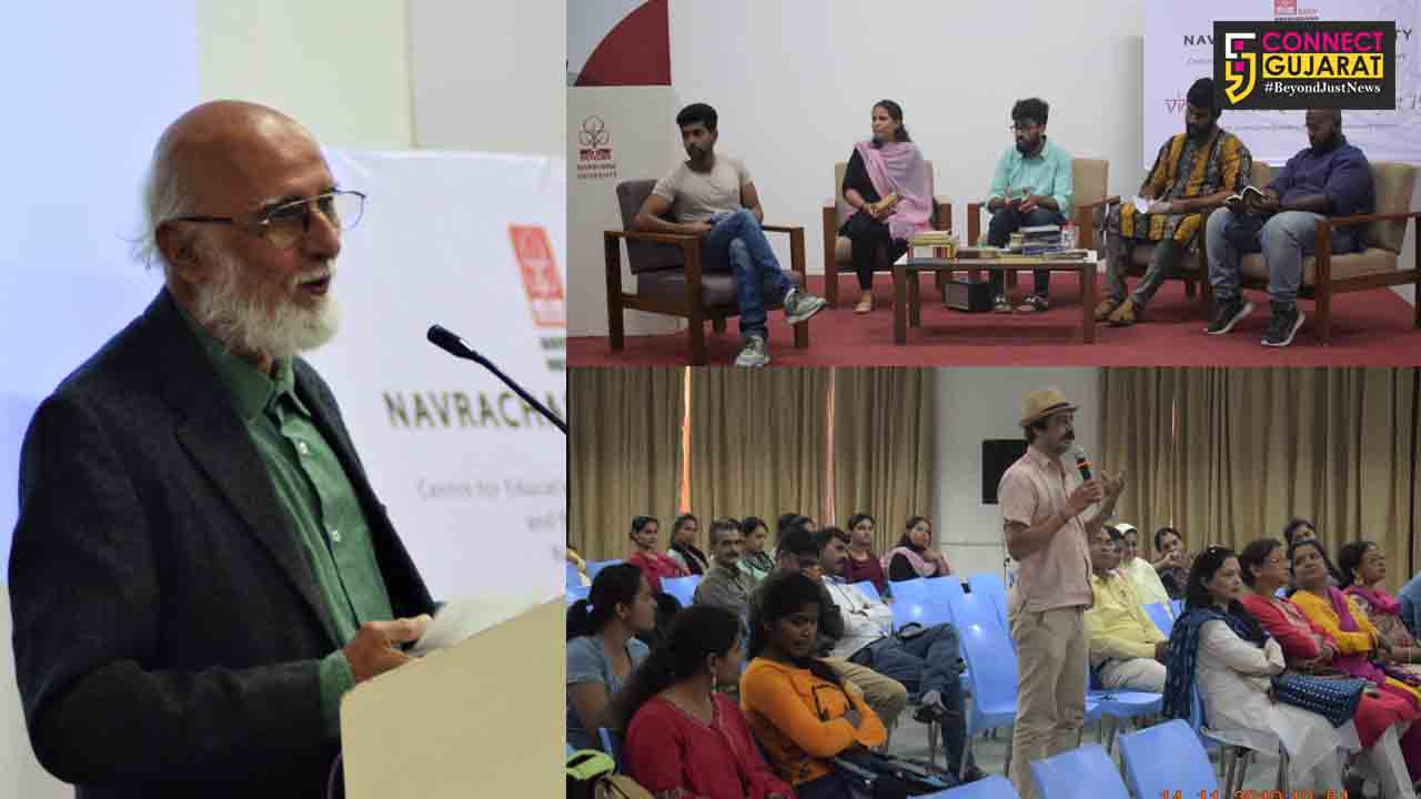Navrachana University celebrates national library week by hosting ‘Vichar Vimarsh