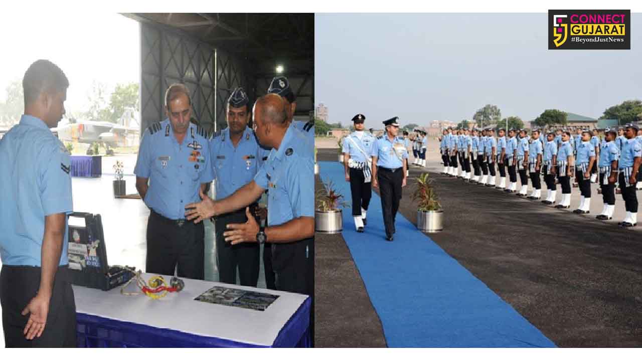 AOC-IN-C SWAC visits Air Force station Jamnagar