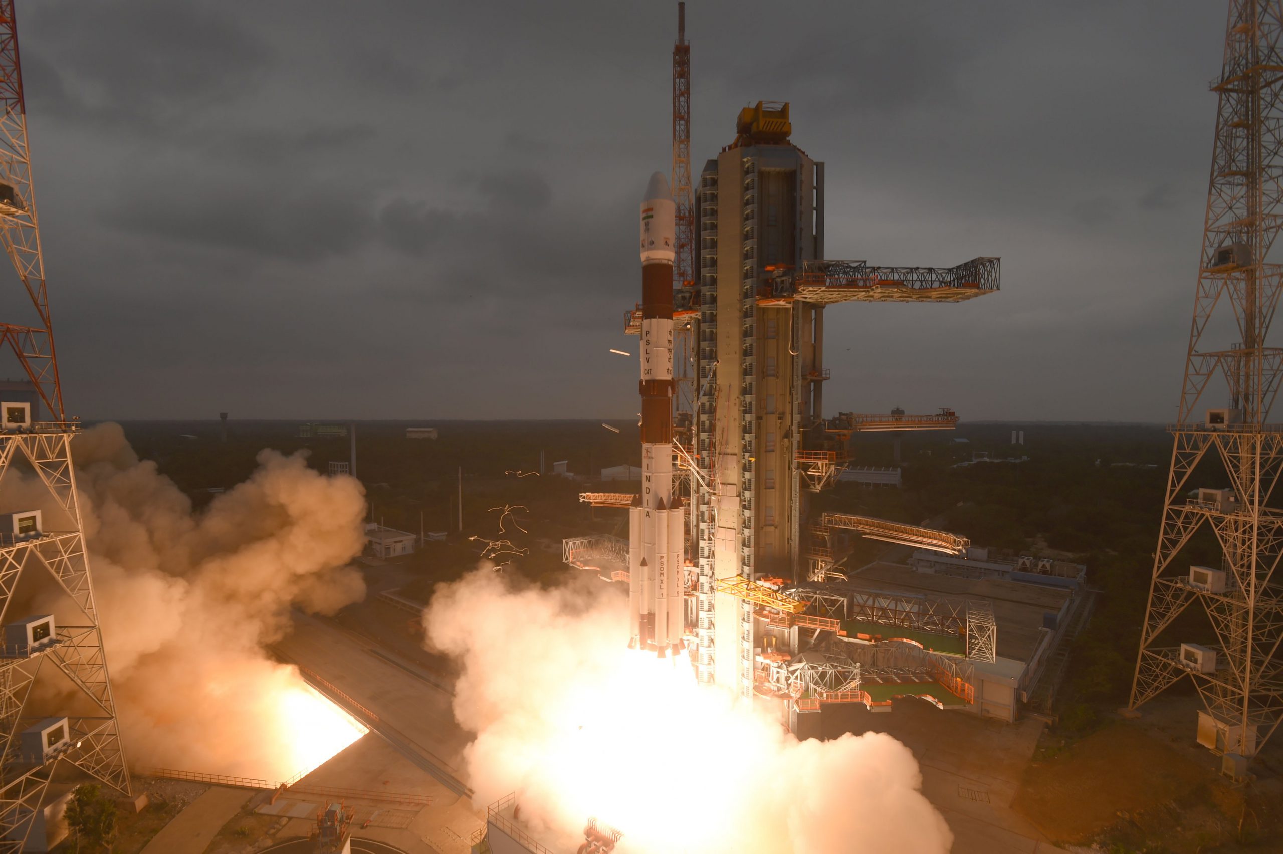 ISRO launches Cartosat-3 and 13 nanosatellites from Sriharikota