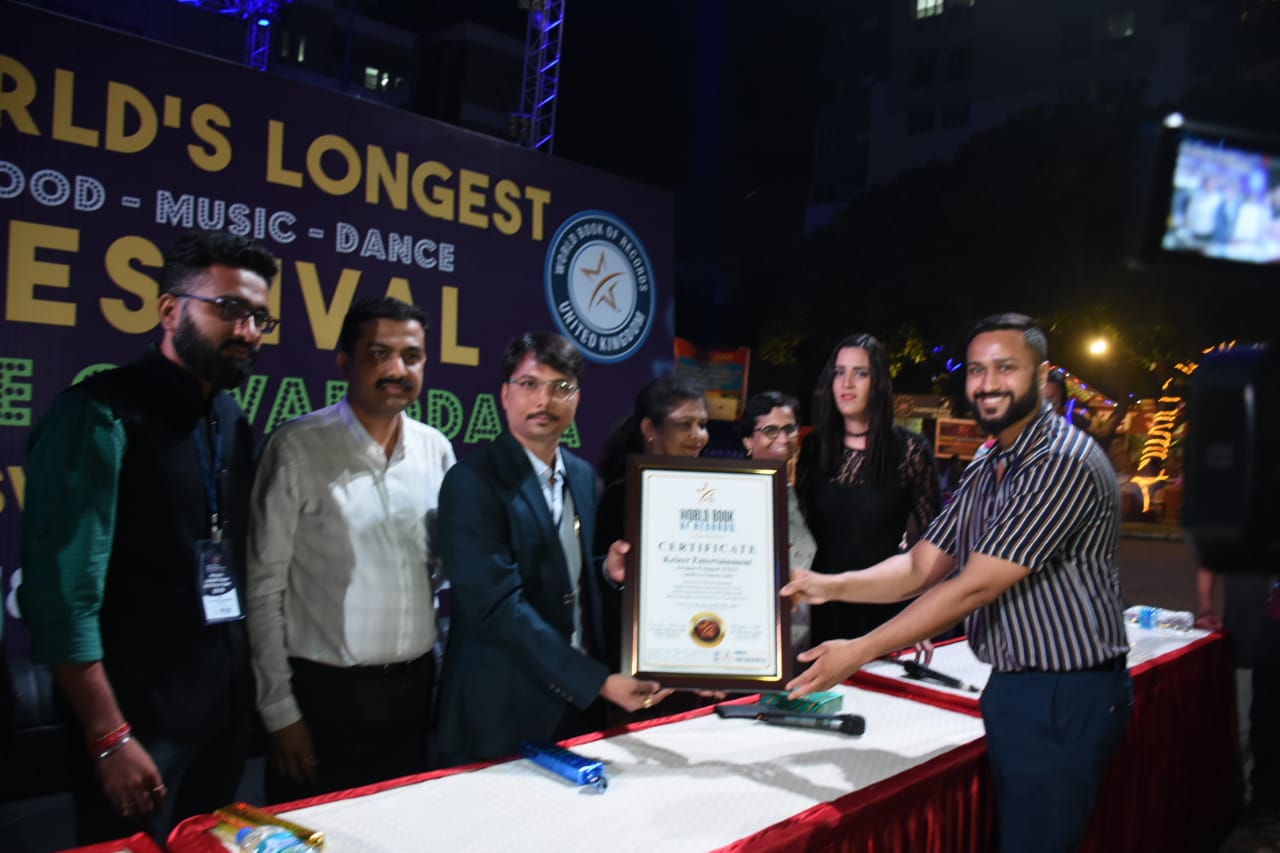 Taste of Vadodara recognised by World Book of Records