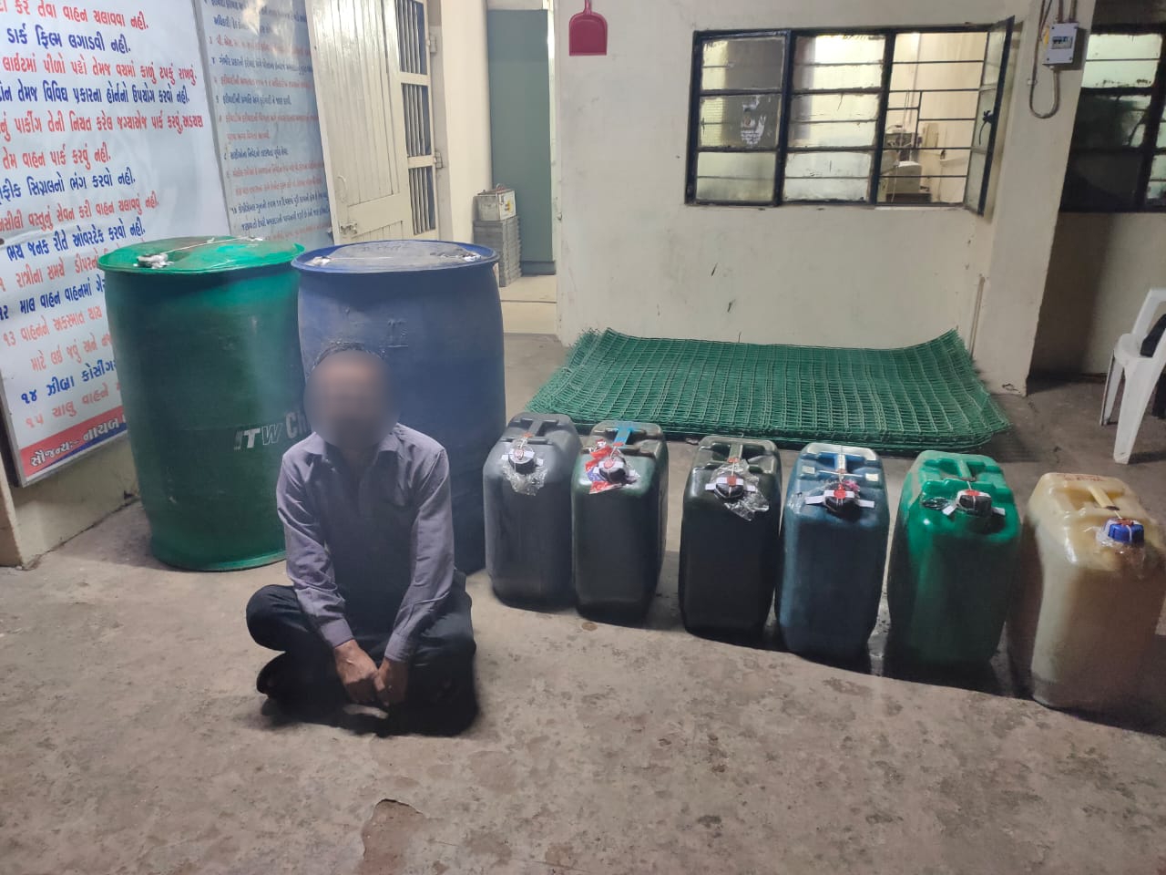 Vadodara SOG caught one with illegal diesel of IOC