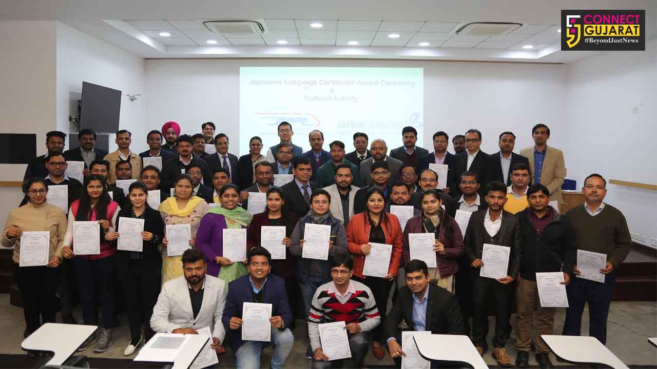 72 NHSRCL employees receives Japanese Language and culture learning training programme certification