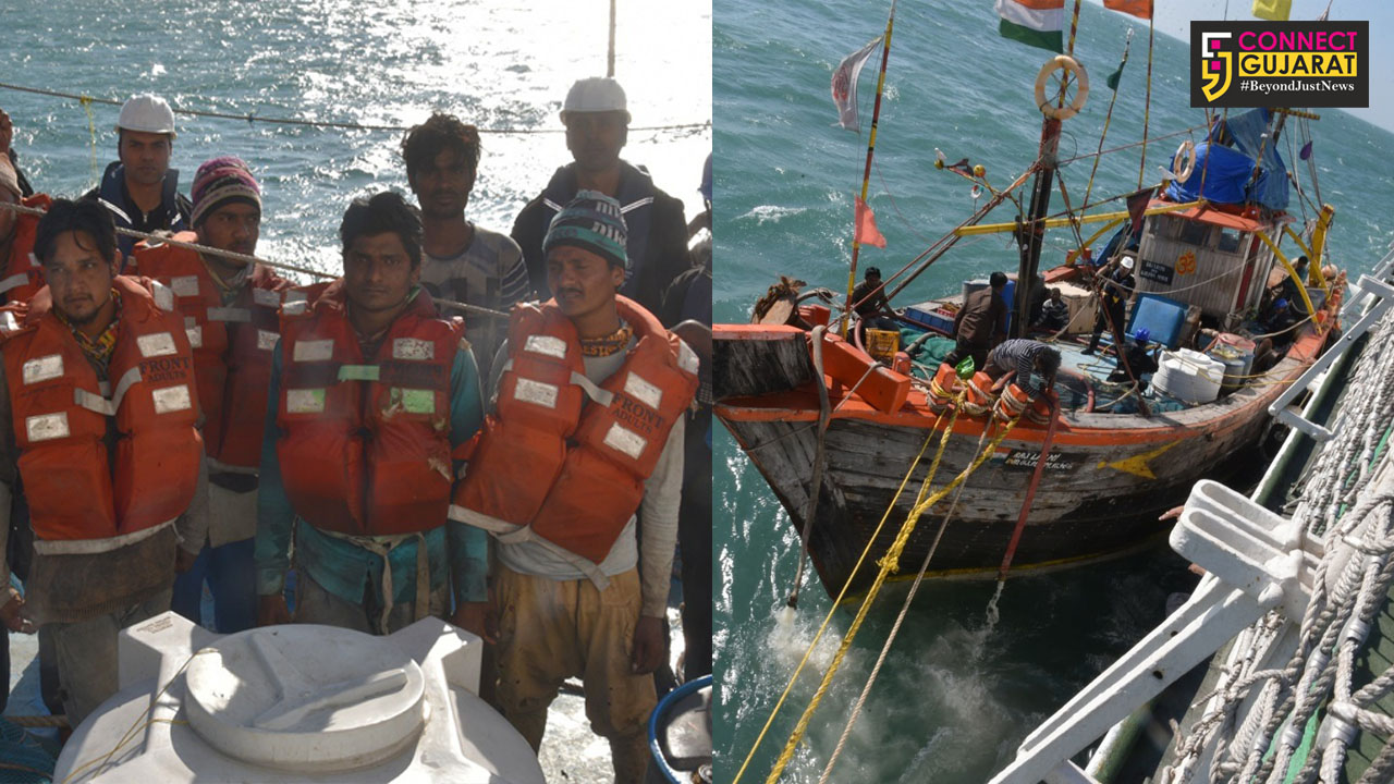 Indian Coast Guard rescues another fishing boat in distress