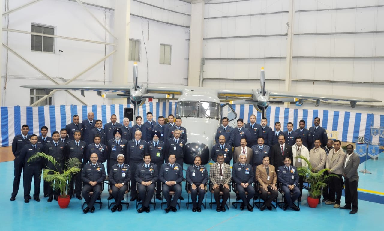 Induction of flight inspection system Dornier aircraft into 41 Squadron