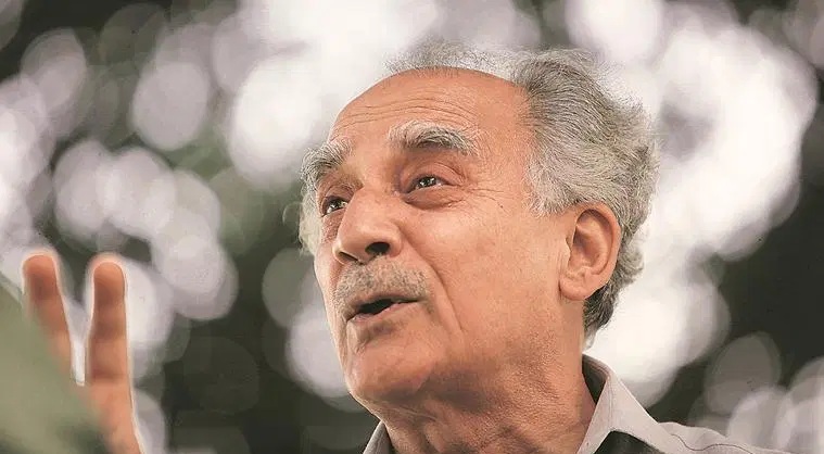 Former Union minister Arun Shourie is hospitalised