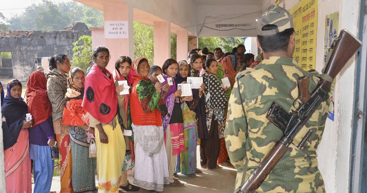 Polling underway for 17 seats in 3rd phase of Jharkhand Assembly elections