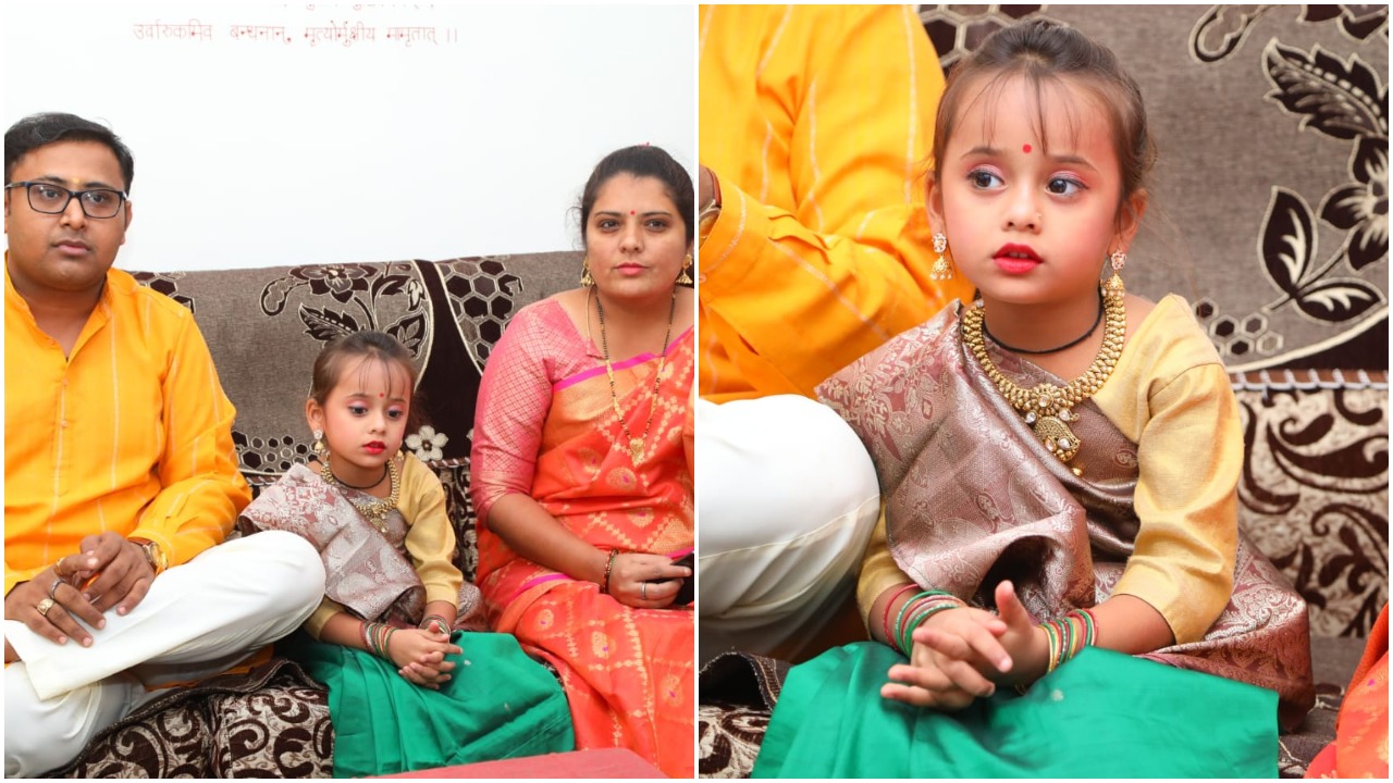 Baroda girl Maitri Joshi youngest religious YouTuber