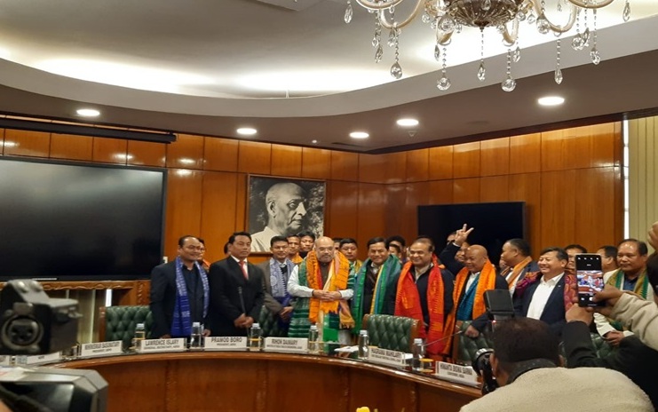 Historic tripartite agreement signed between Centre, Assam govt and nine factions of NDFB