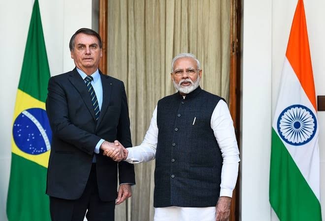 PM Modi, Brazilian Prez Jair Bolsonaro hold talks in New Delhi, 11 agreements signed
