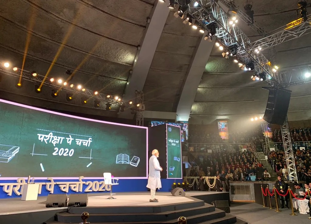 “Hashtag without filter”: Narendra Modi addresses 200 students during ‘Pariksha Pe Charcha 2020’ in New Delhi