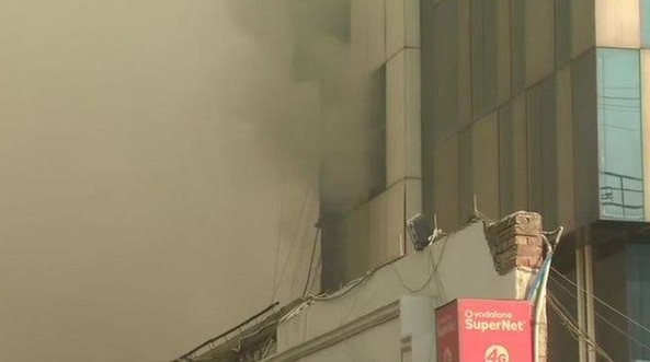 13 firefighters got injured as building in Delhi collapses during fire rescue operation