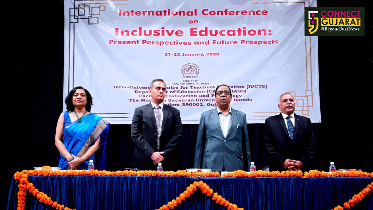 International Conference on ‘Inclusive Education: Present Perspectives and Future Prospects’ at MSU