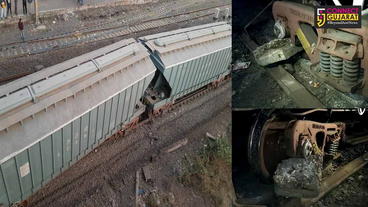 10 trains towards Delhi route affected after derailment of three empty wagons near Ankleshwer