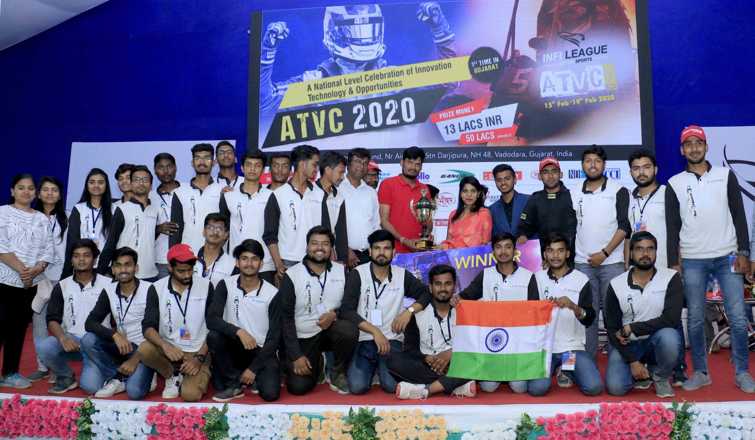 Indore wins in electric while Ahmedabad college wins in petrol category of ATVC