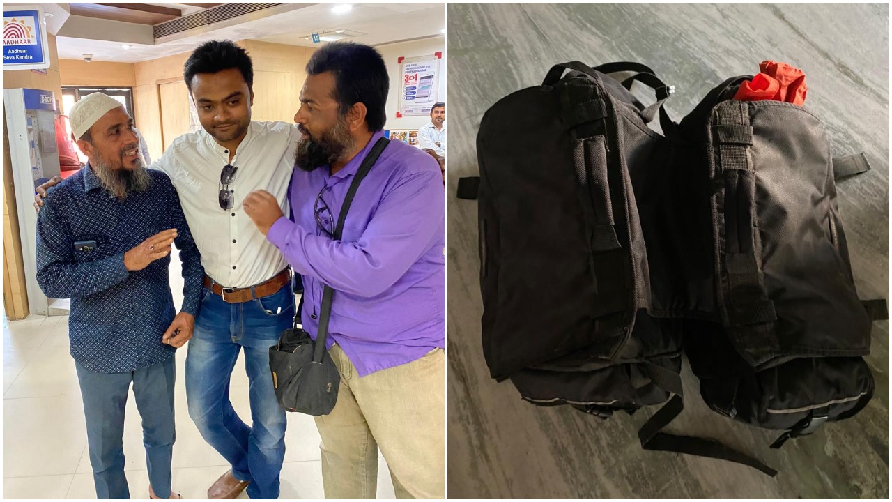 Muslim tempo driver returned bag of NRI youth with help of his debit card