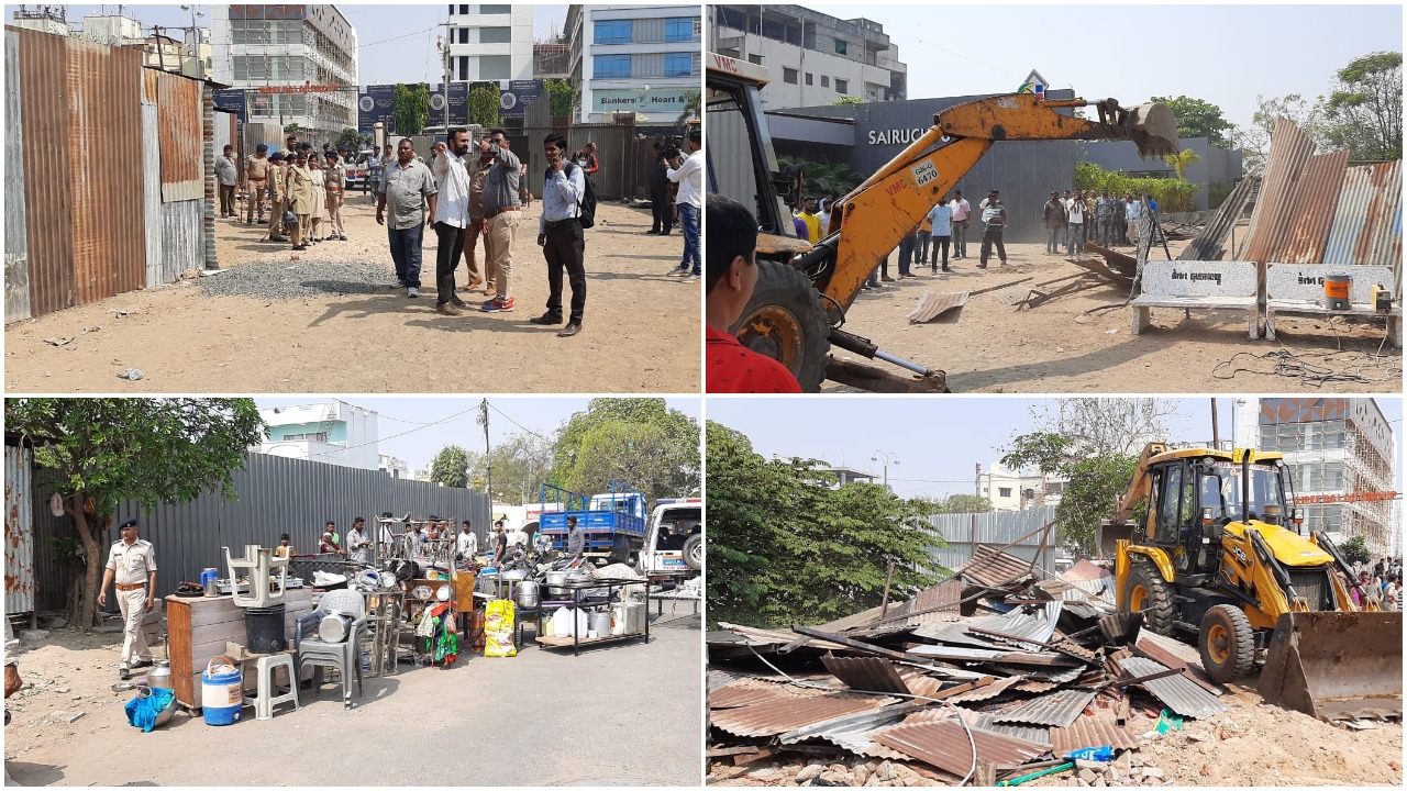 Displaced residents of Sanjay Nagar started living at the site of housing scheme