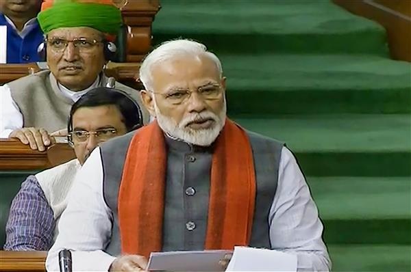 PM Modi announces setting up of Ram Temple trust in Lok Sabha