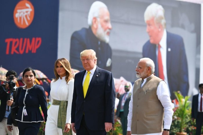 On day 2 of India visit, Modi and Trump to get down to business