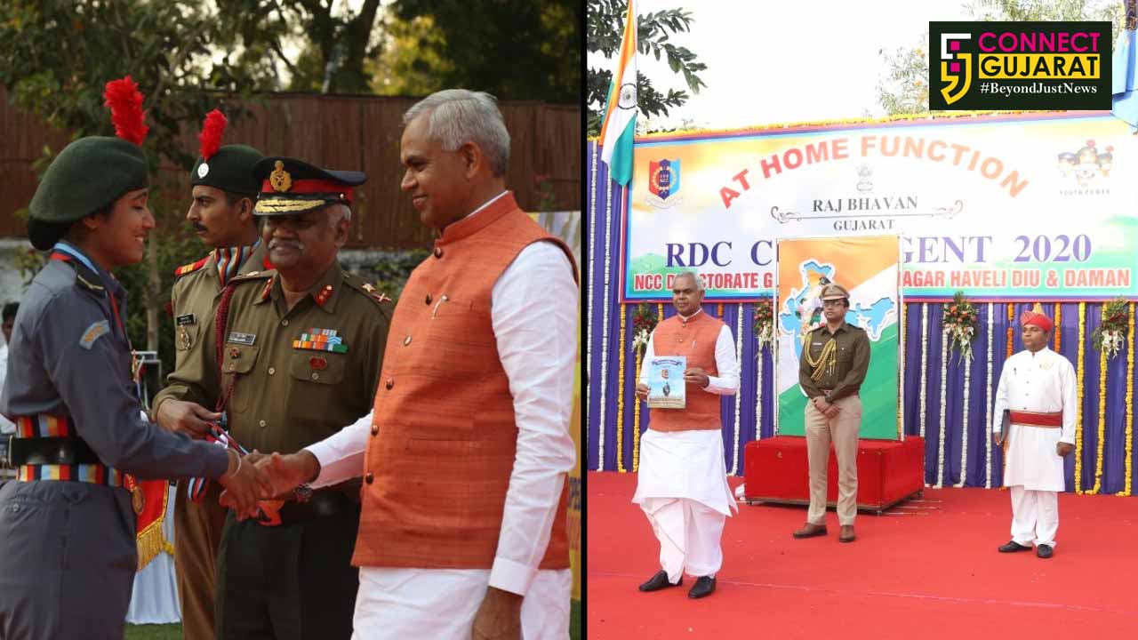 ‘At Home’ ceremony at Raj Bhavan for NCC Republic Day Contingent