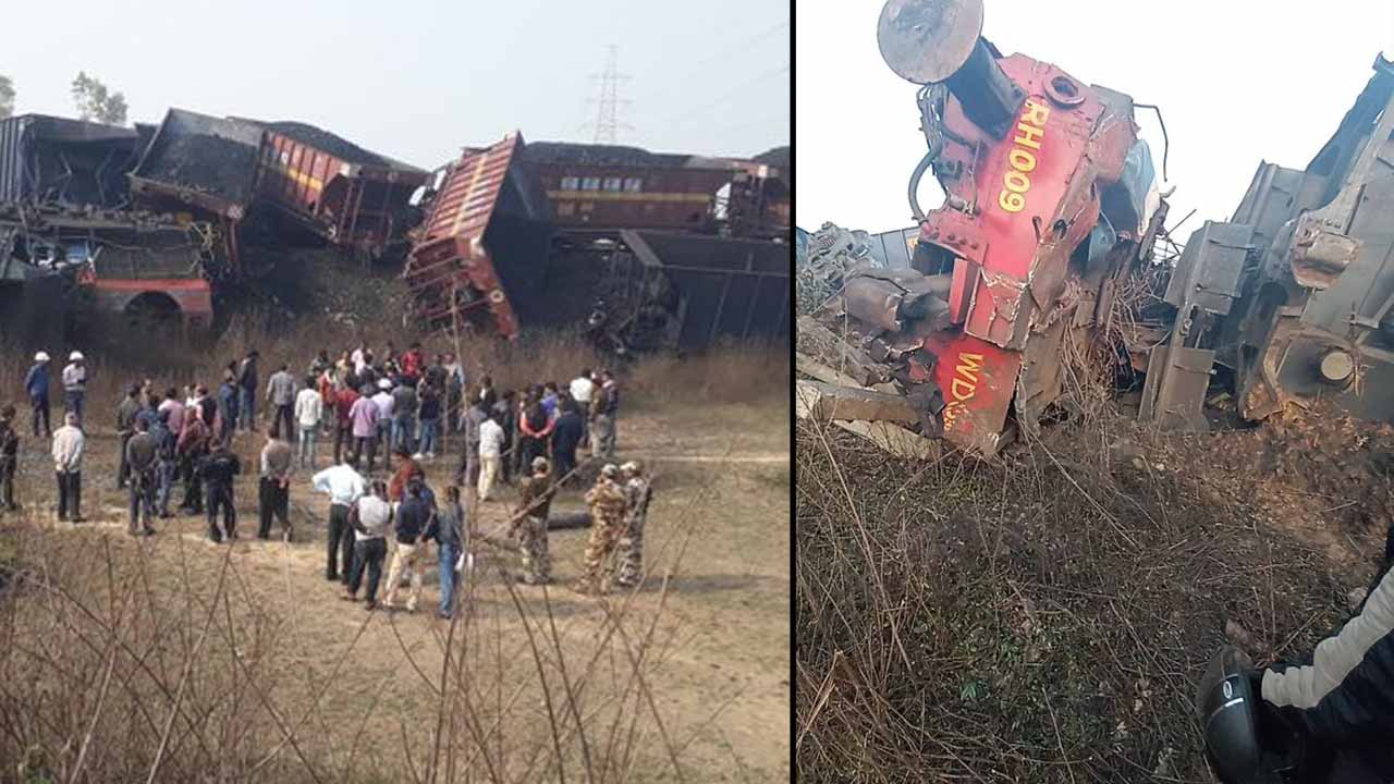 MP : 3 people dead after 2 cargo trains carrying coal collided in Singrauli