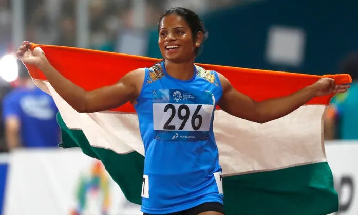 India’s fastest woman Dutee Chand wins gold at Khelo India University Games