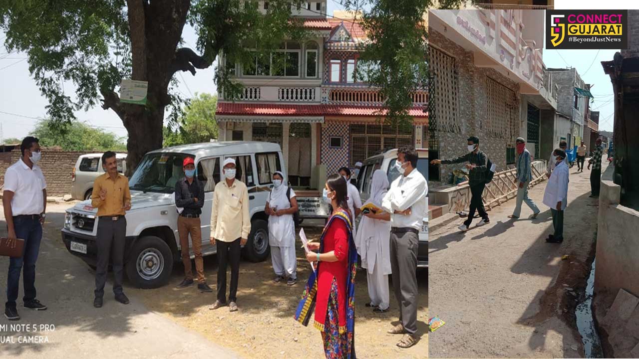 Medical examination carried out in eight villages of Karjan