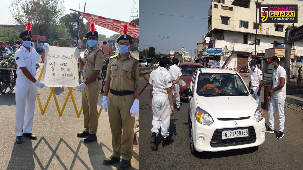 NCC cadets continue their support in fight against COVID 19 in Gujarat
