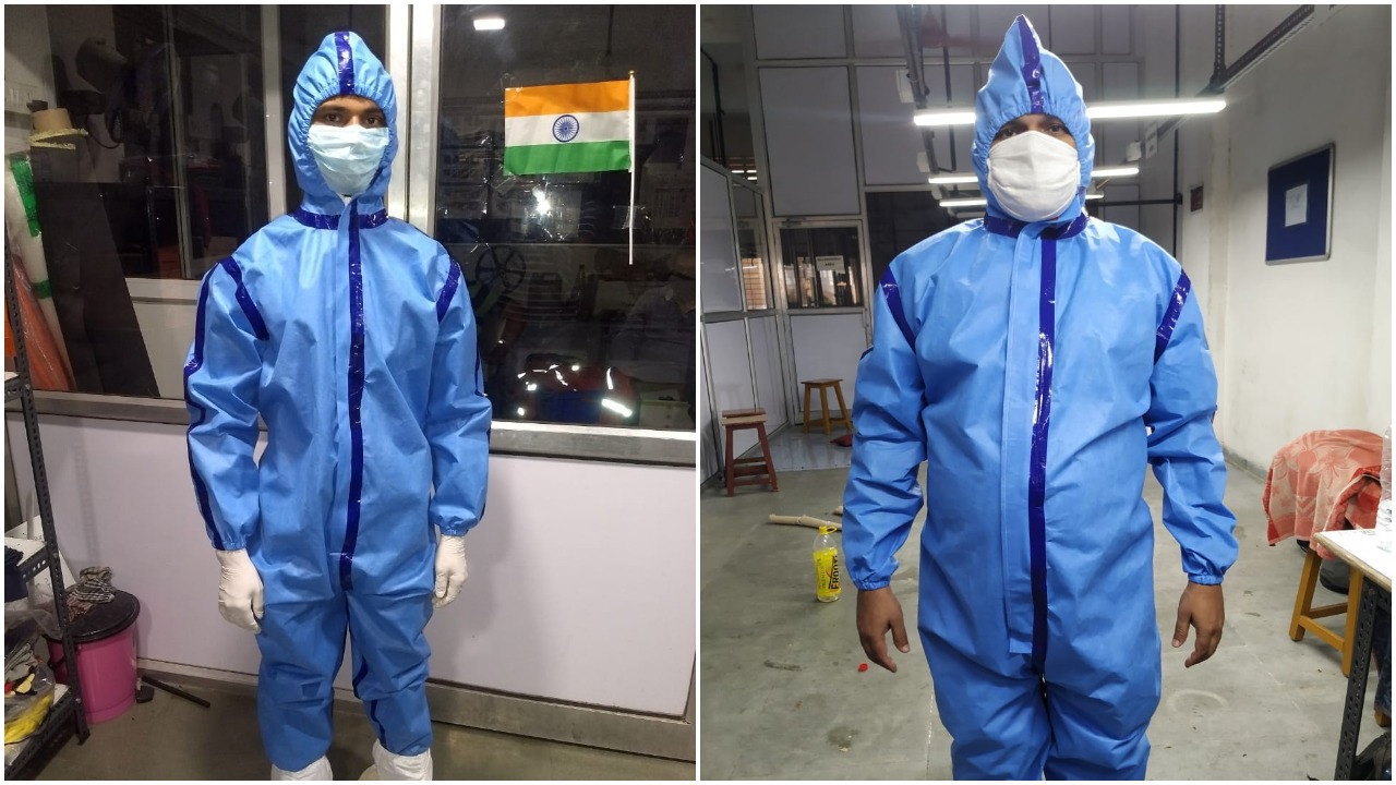W.Rlw’s Lower Parel workshop makes more than 1000 high quality PPE coveralls for frontline warriors