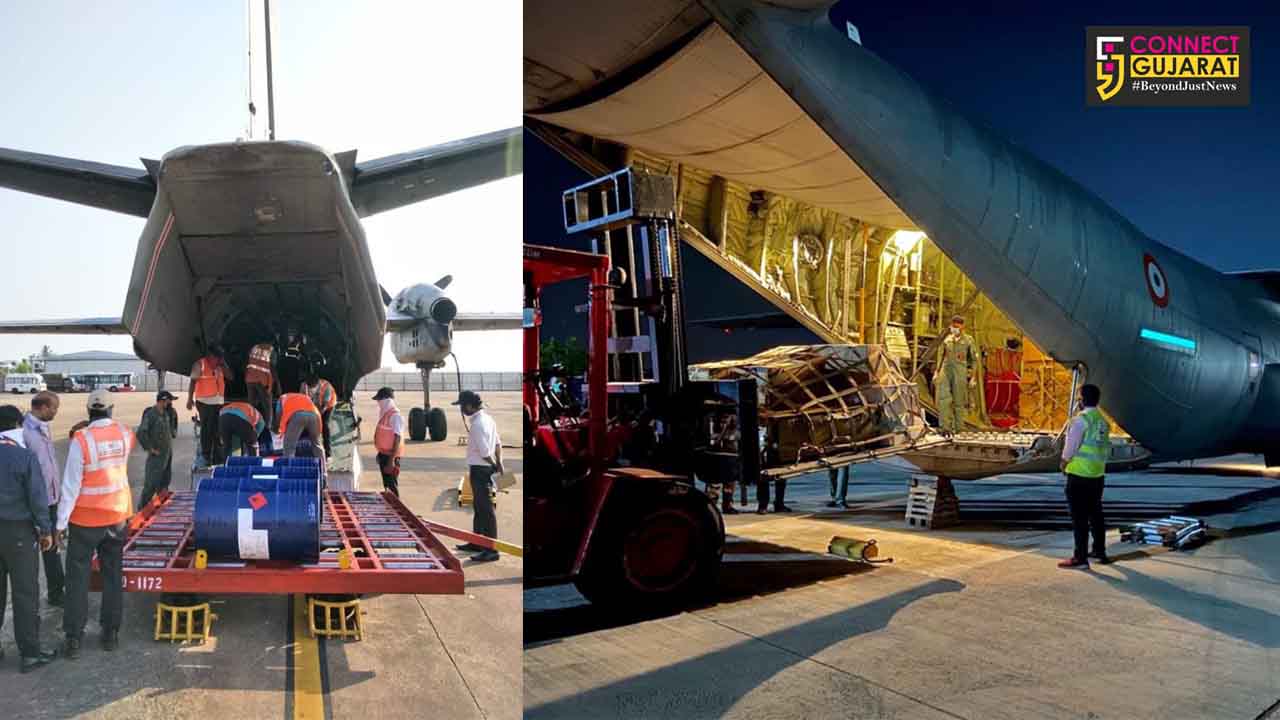 IAF airlifts essential chemicals to assist state government in tackling the Vizag gas leak