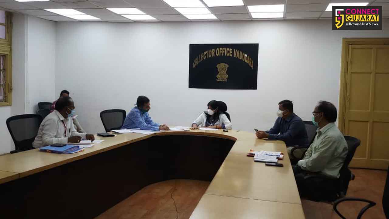 District Collector interacted with TDO and Health Officers through video conference