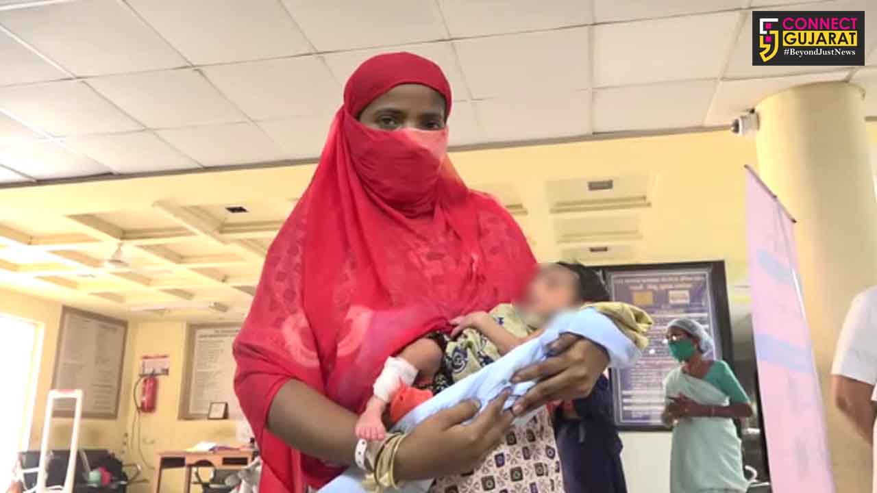 Corona positive mother gave birth to healthy baby girl in SSG