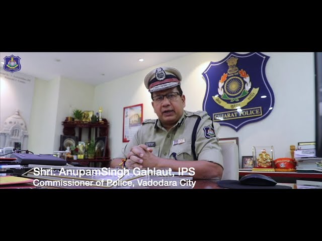 Vadodara police use technology to effectively enforce the lockdown in the city