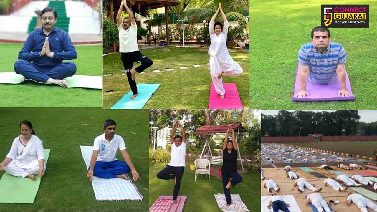 International Yoga Day observed at all six divisions of Western Railway
