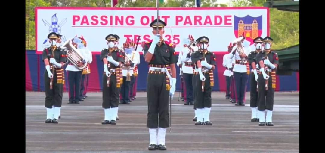 Passing out parade of Cadets Training Wing CME Pune